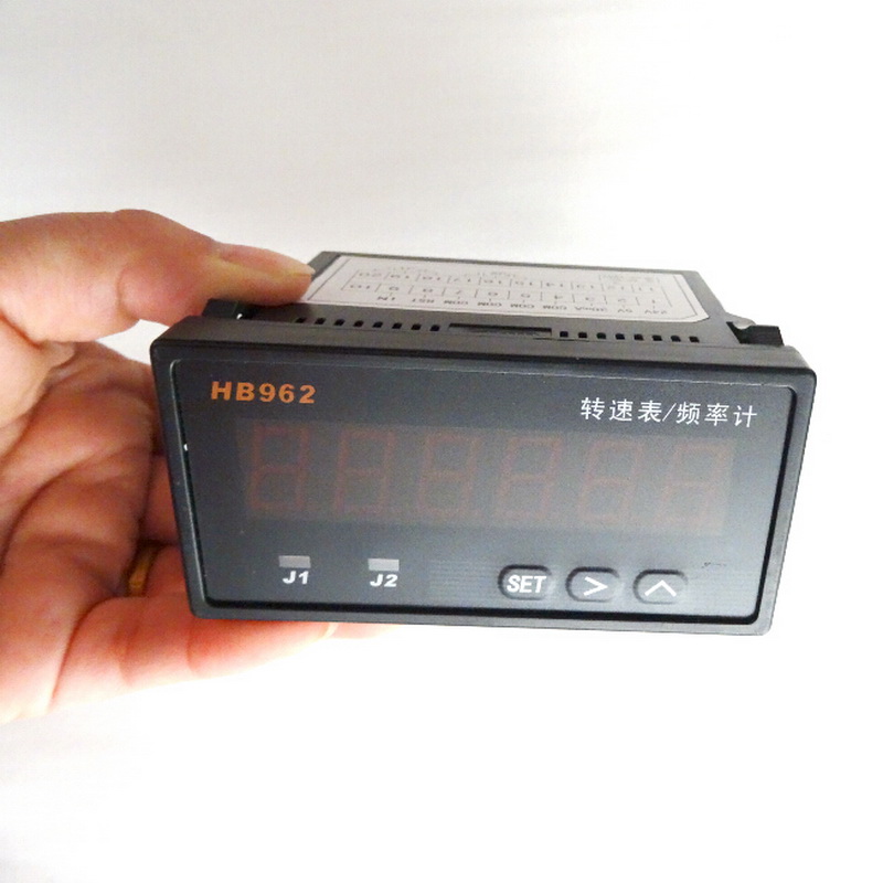 HB962智能双数显频率计/转速表/线速度表