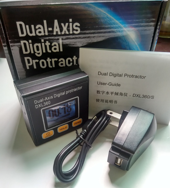 生产DXL360数字量角器水平倾角仪
