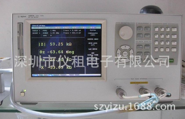 供應(yīng)回收二手Agilent 4287A 高精密LCR電橋