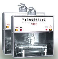 北京石英自动双重纯水蒸馏器,加热纯水蒸馏器