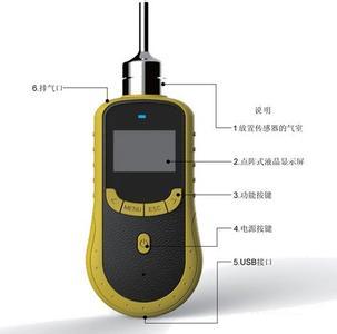 泵吸式單一氣體檢測儀便攜泵吸式二氧化硫檢測儀