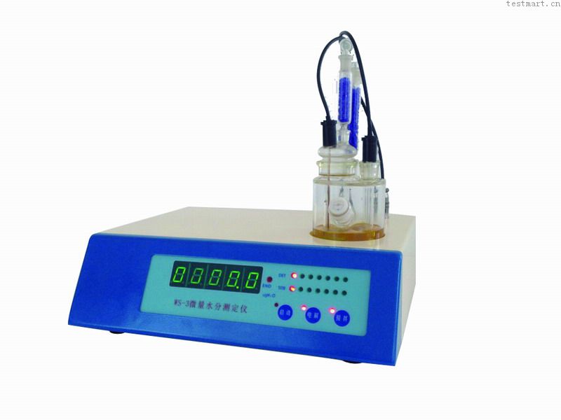 WS-3型微量水分測定儀 卡爾費休水份儀 庫侖法水份儀