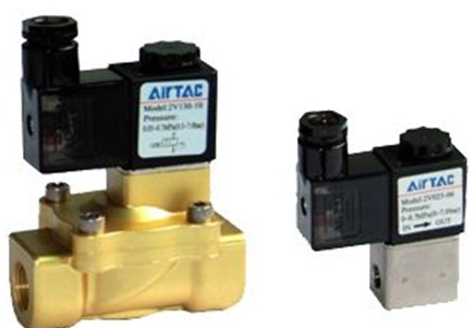 应用广泛AIRTAC常闭电磁阀2W-040-08