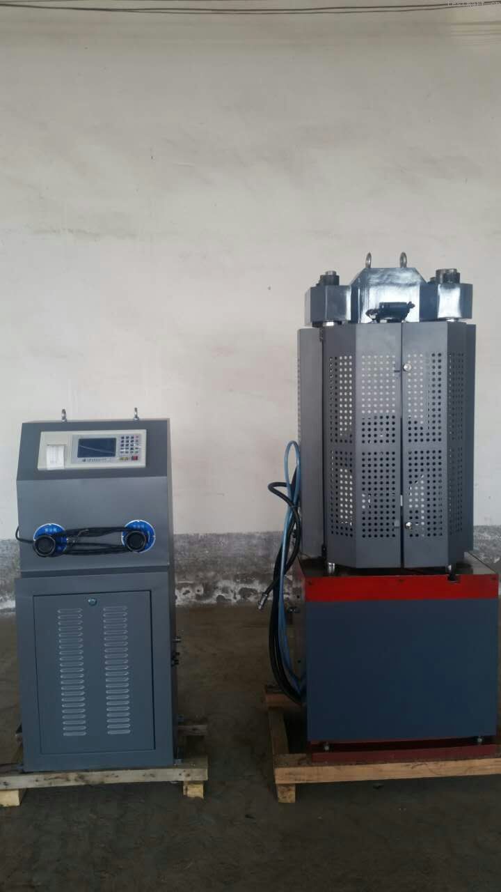 WE-100B数显式液压材料试验机  电液式试验机