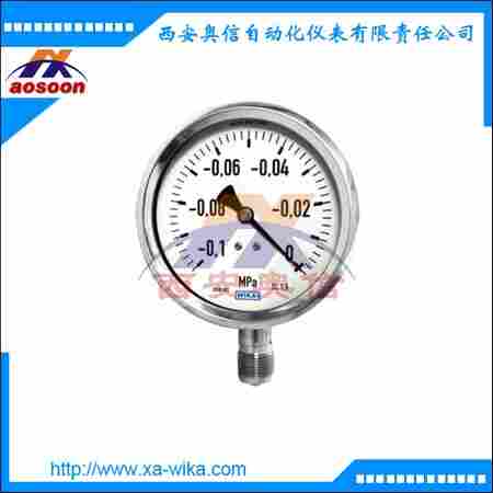 压力表PGE 23.100-P 0-0.6MPa德国WIKA压力表