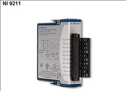 NI 9211 热电偶输入模块