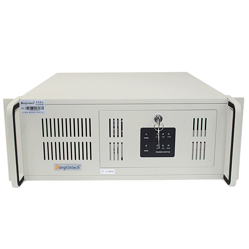 东田工控机IPC-510M-AG41 研华G41主板 6串8USB 2PCI工业服务器电脑 