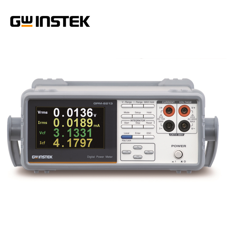 GWINSTEK 固纬高精度交流数字功率计功率表电参数测试仪GPM-8213