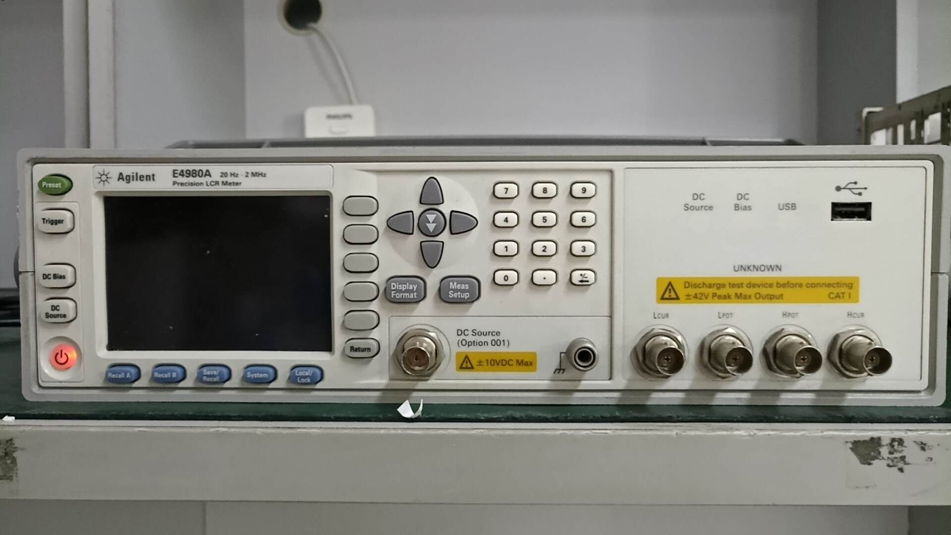 安捷倫Keysight E4980A精密LCR電橋