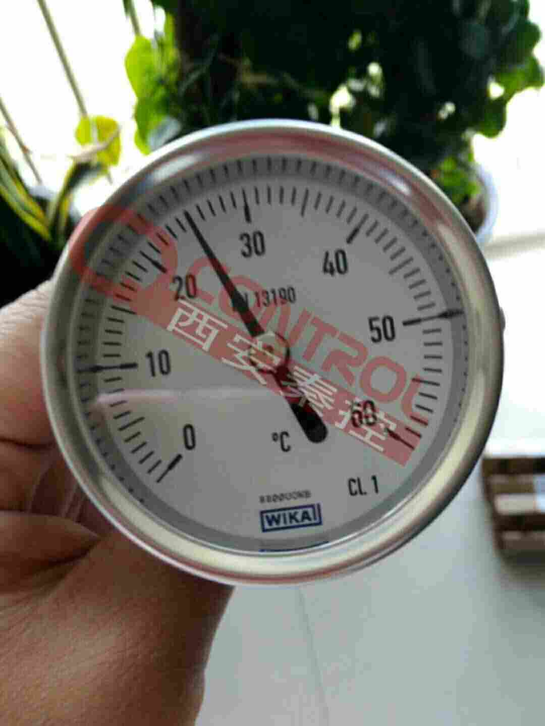 德国wika双金属温度计A52 径向安装说明