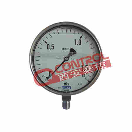 wika压力表轴向安装233.50.100 0-10MPA压力表