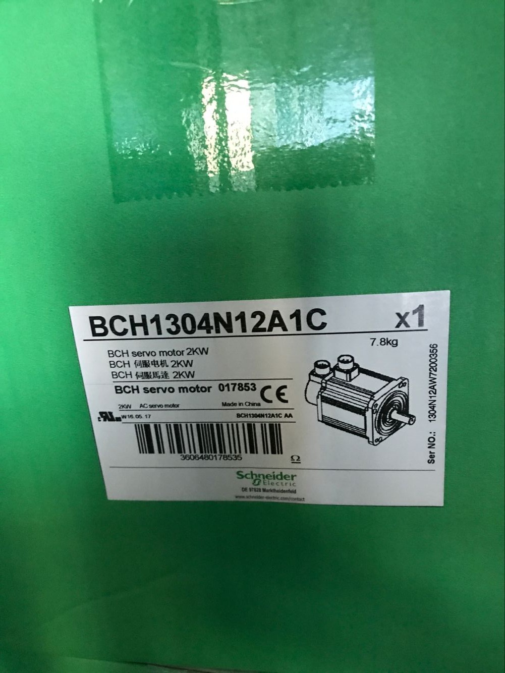 BCH0401O02A1C施耐德电气伺服电机