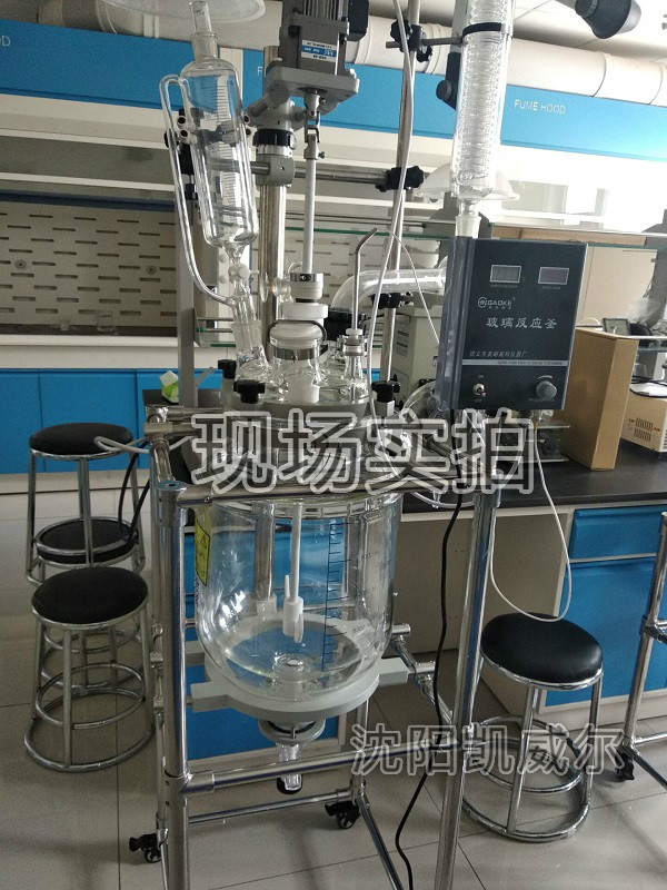 吉林化學實驗室雙層玻璃反應釜整套設備價格
