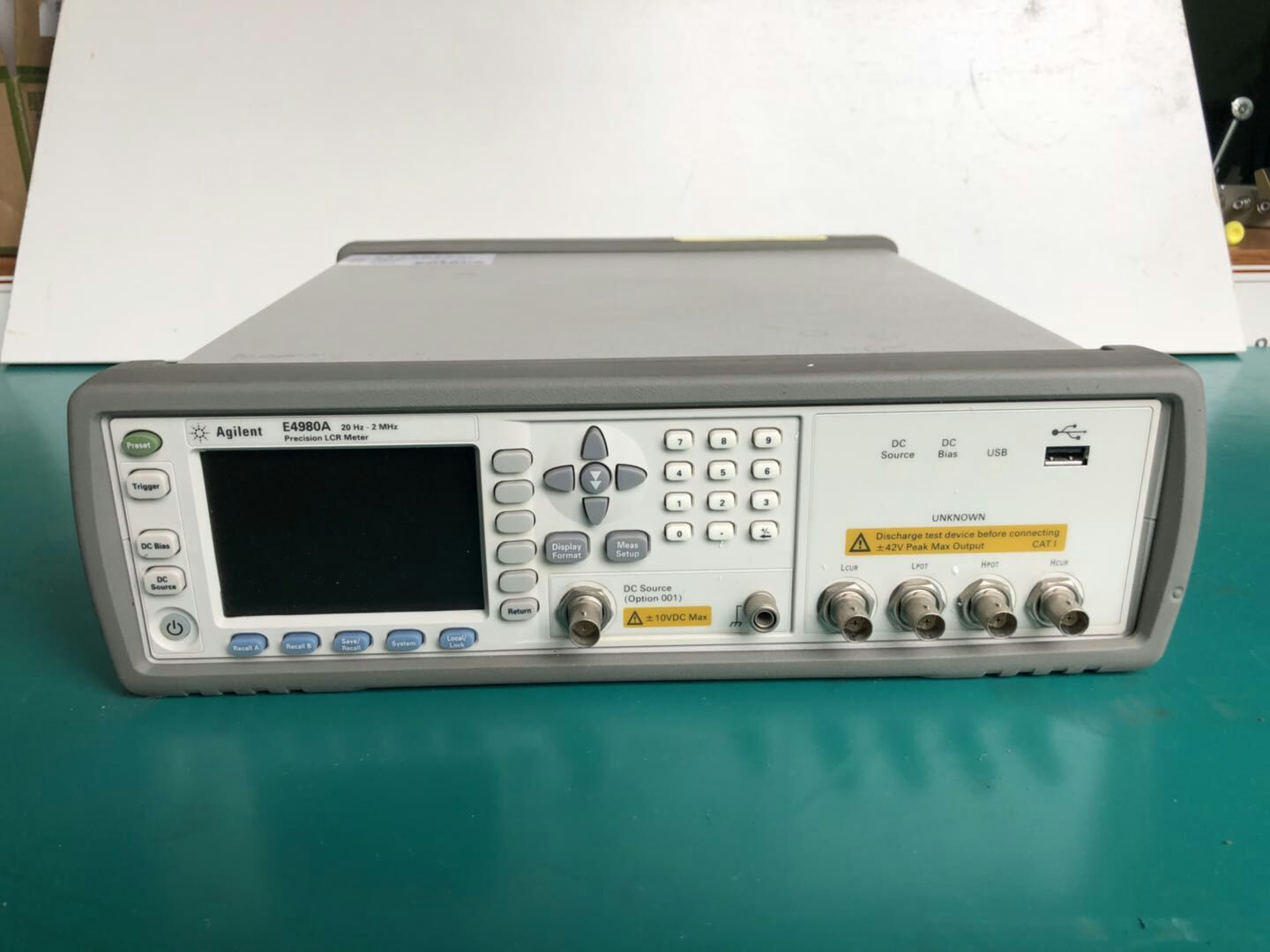 回收二手儀器Agilent E4980A LCR測試儀E4980AL