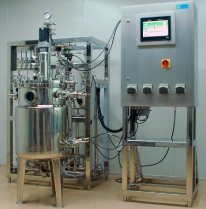 10升-50L玻璃发酵罐发酵罐  动物细胞生物反应器 液体发酵罐
