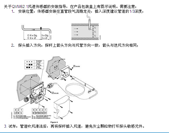 西門子風(fēng)速傳感器QVM62.1