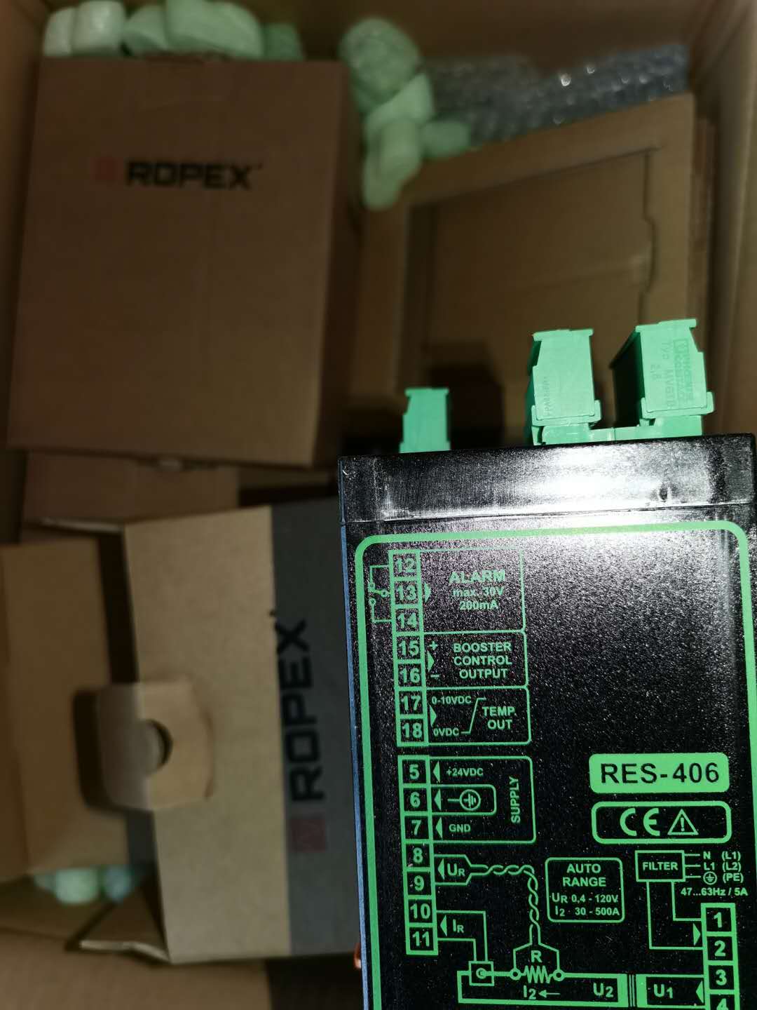 ROPEX溫控器模塊RES-406/400VAC 訂貨號740603