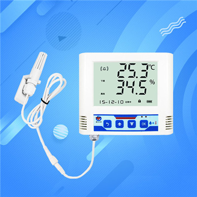 溫濕度數據記錄儀工業高精度實驗室藥店冷鏈運輸大棚自動溫濕度計