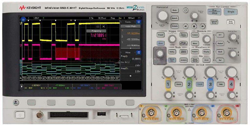 是德 DSOX3014T 數(shù)字示波器
