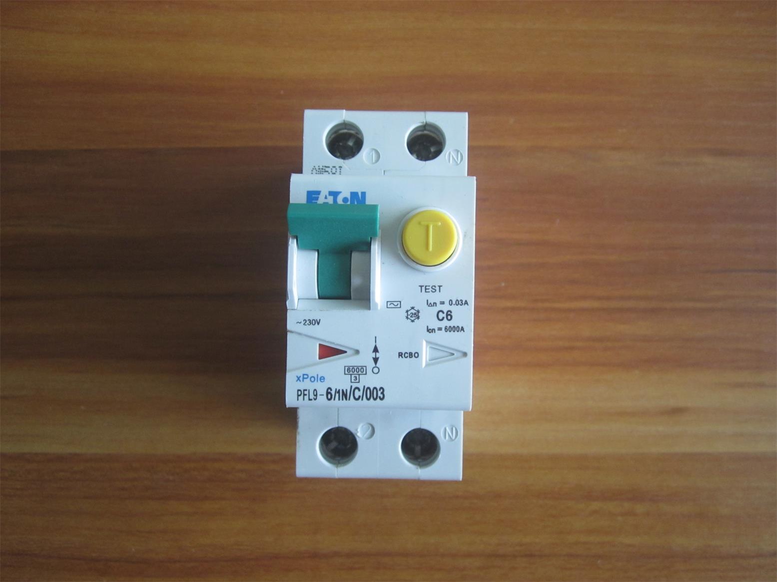 供應EATON小型斷路器全系列漏電保護附件 EB6伊頓穆勒