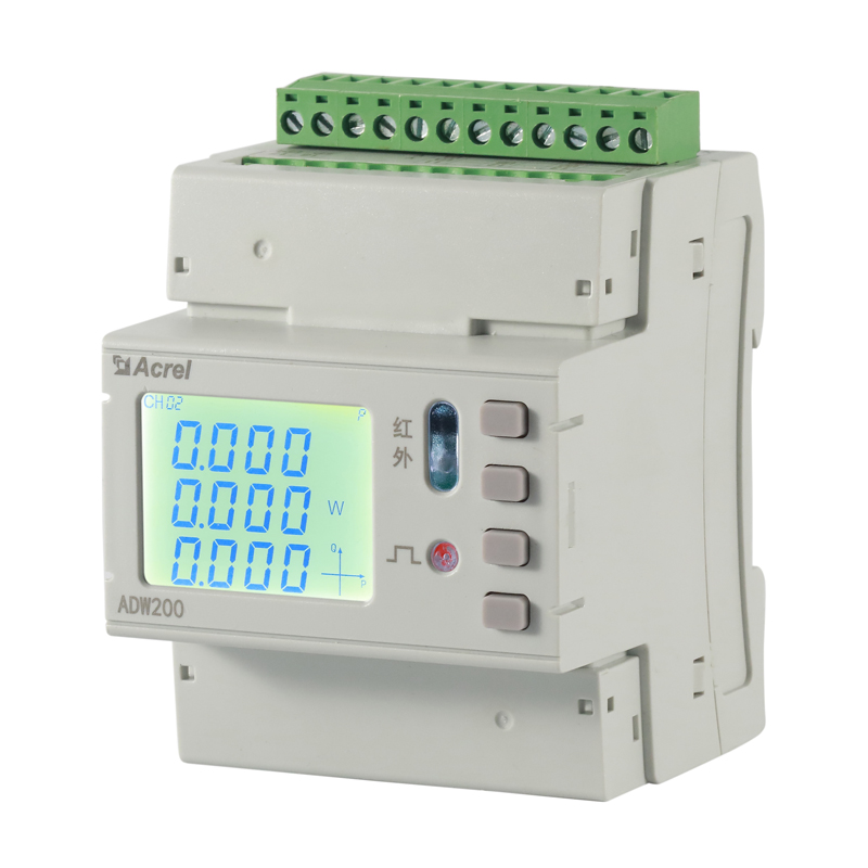 安科瑞ADW200-D24-3S物联网电表多回路复费率电能表治污设施用电监管系统售后保障