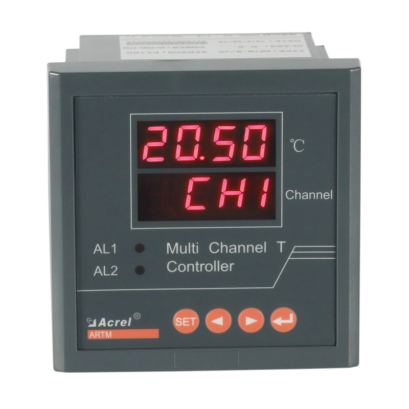 安科瑞ARTM-8/JC RS485通讯 数显多回路温度巡检仪 8回路温度