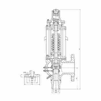 蝶形彈簧式安全閥