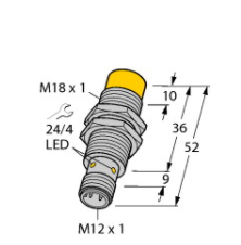 Ni10-M18-Y1X-H1141电感式传感器