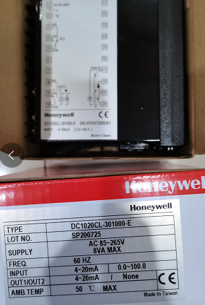 honeywell记录仪TVMIGR-04-3-11-0-020-0U0000-000