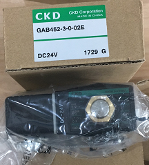 GAB412-5-0-02E DC24V喜开理CKD直通式电磁阀