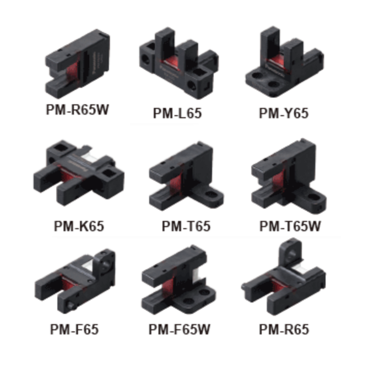 松下U型微型光電傳感器PM-65系列