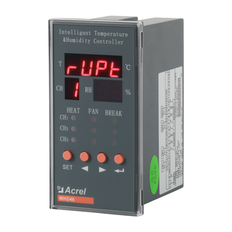 安科瑞WHD46-33中高压开关柜环网柜3路温度3路湿度测量