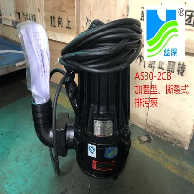 南京藍深集團AS16-2CB污水泵