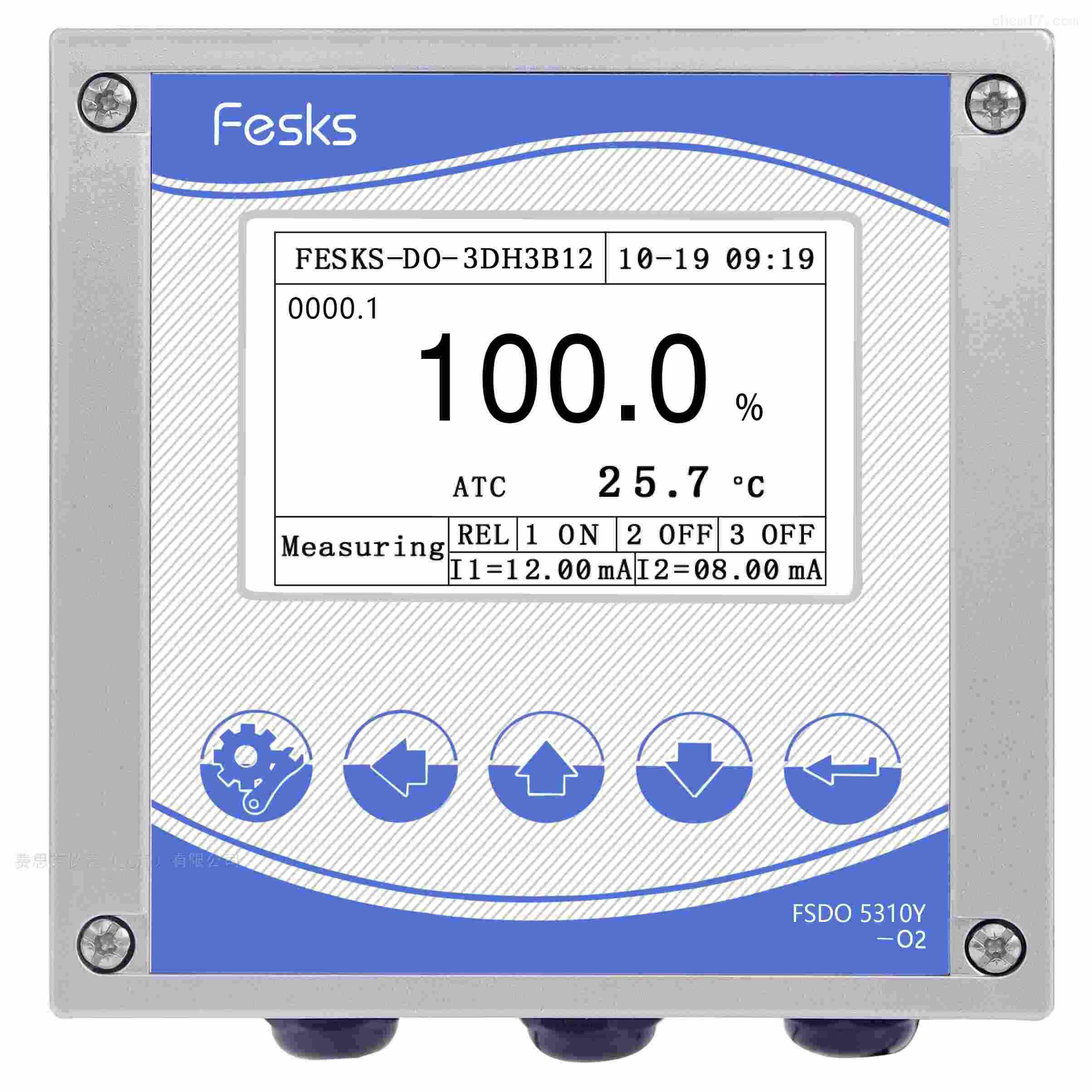 英国Fesks 在线荧光法溶解氧DO测定仪