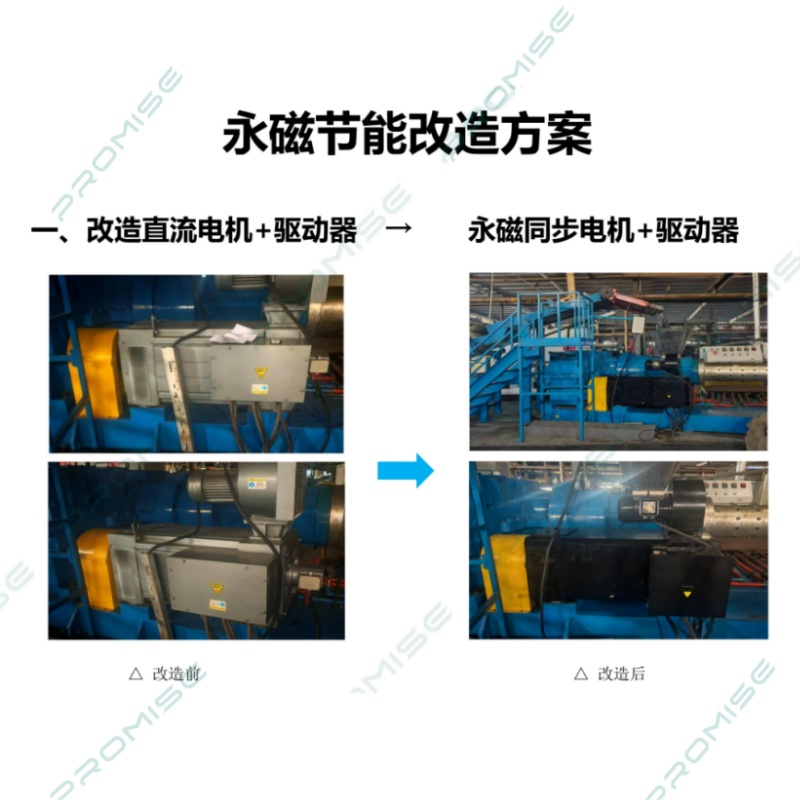 橡膠行業(yè)革新之選：普思永磁同步電機(jī)節(jié)能改造方案