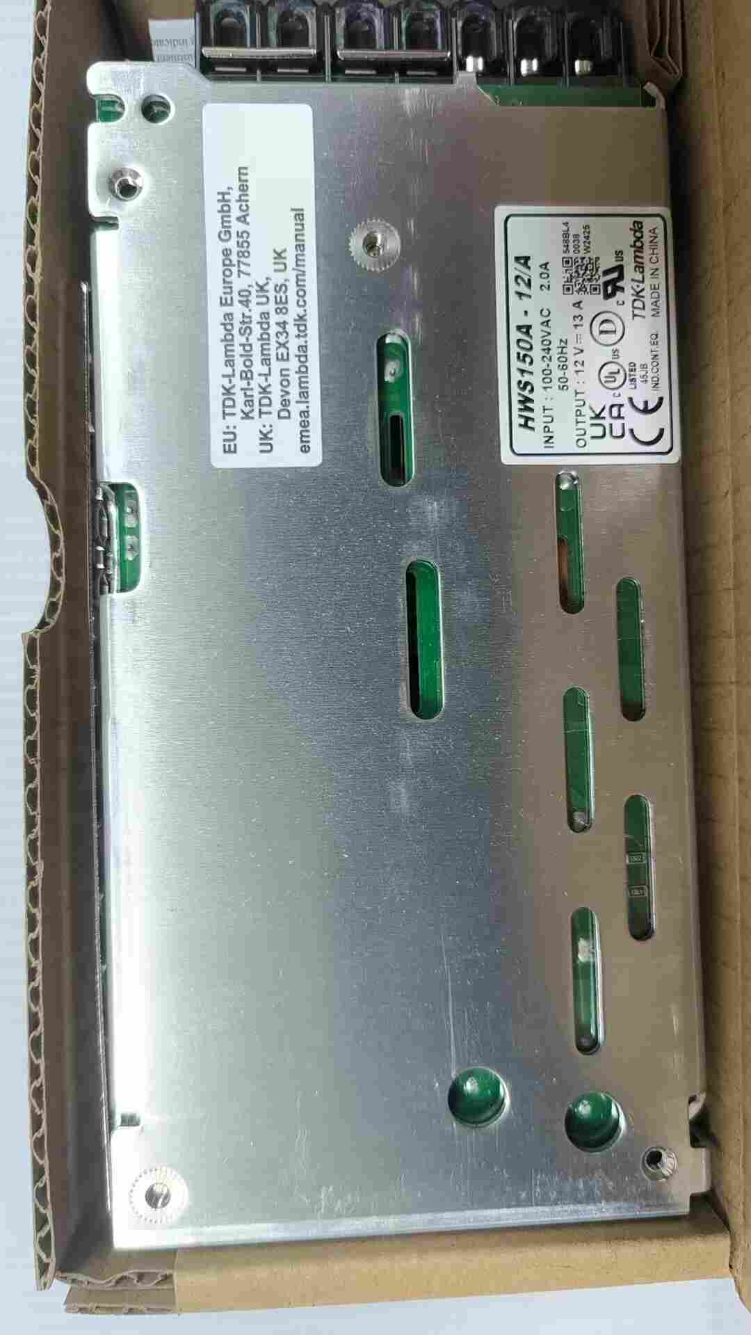 原装TDK-Lambda HWS150A-12A AC-DC 开关电源无风扇工业电源转换器