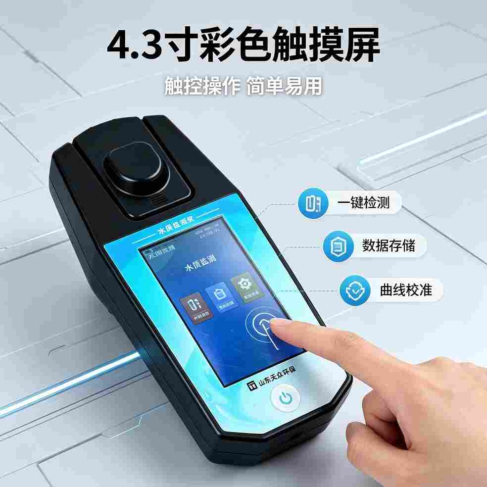 手持式多参数水质检测仪 便携式浊度 COD 氨氮总磷总氮测定仪