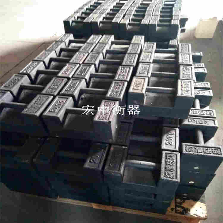 随州市20kg锁行法码 50kg起重机配重砝码