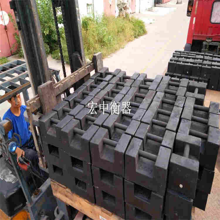 乐山市25千克火车压轨道载荷试验砝码