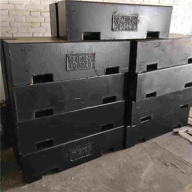 宝鸡市1000kg出口砝码 1吨标准配重砝码