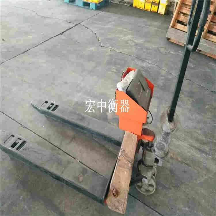 揭阳市3T手动液压式电子板车秤