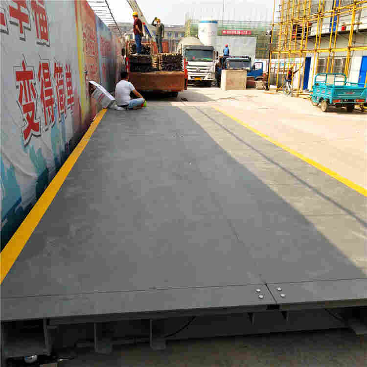 郑州市100T汽车衡结构3x18米电子地磅