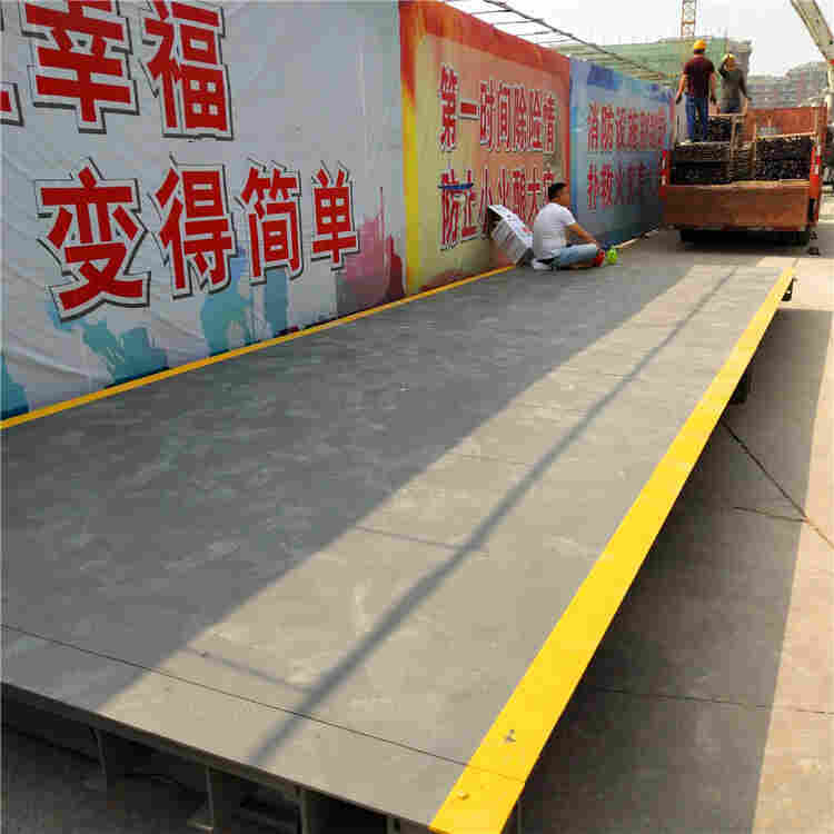 郑州市100T汽车衡结构3x18米电子地磅