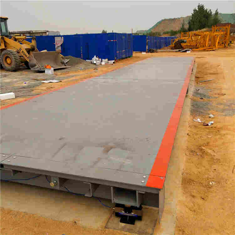 南阳市100T电子地磅安装 收粮食用地衡