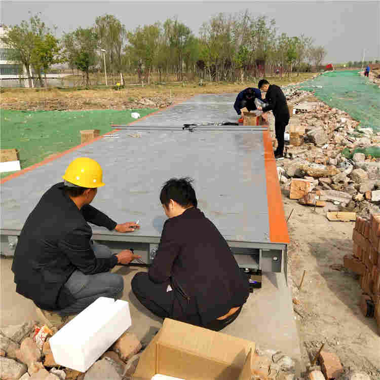 焦作市100T垃圾站处理称重电子汽车衡