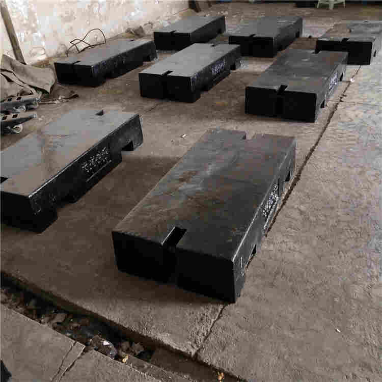 昌都市1000kg铸铁材质砝码1吨平板式砝码