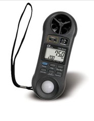 臺灣路昌(LUTRONL)M8000|M-8000 四合一風速計溫度濕度照度