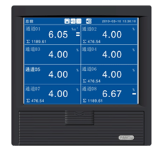 DT500R藍屏無紙記錄儀廣州記錄儀溫度記錄儀