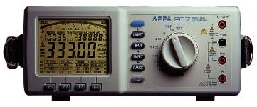 APPA207臺(tái)灣亞博臺(tái)式萬用表APPA-207