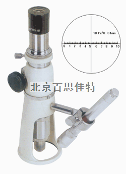 100倍带光源测量显微镜(带刻度金属框)